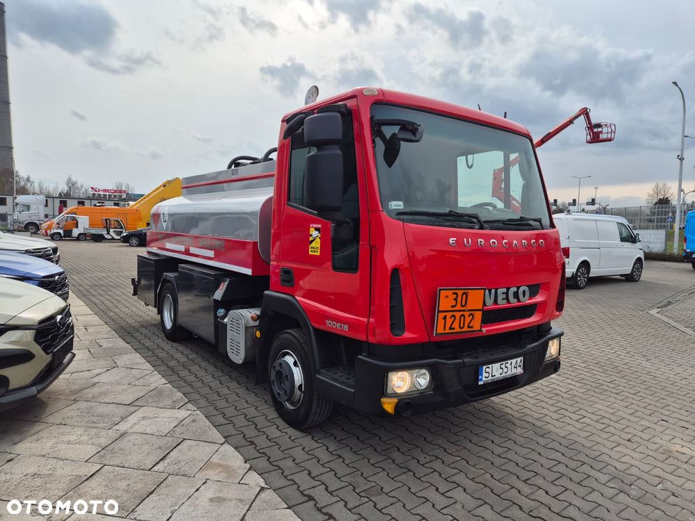 Iveco EuroCargo 100E18 / CYSTERNA / ADR / 6200L / WSZYSTKIE PALIWA / IDEALNY W TRUDNE MIEJSCA / MAŁY ROZMIAR / GOTOWY DO PRACY / MOŻLIWOŚĆ TRANSPORTU - 6
