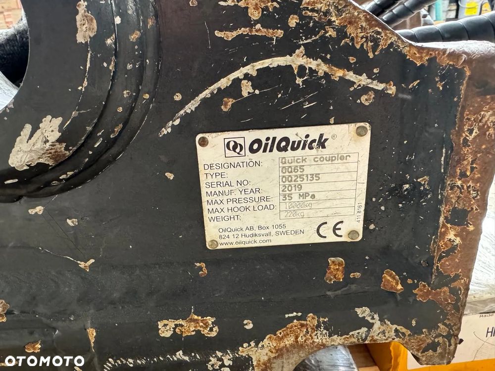 Szybkozłącze Hydraulicze OilQuick Q65 - 1