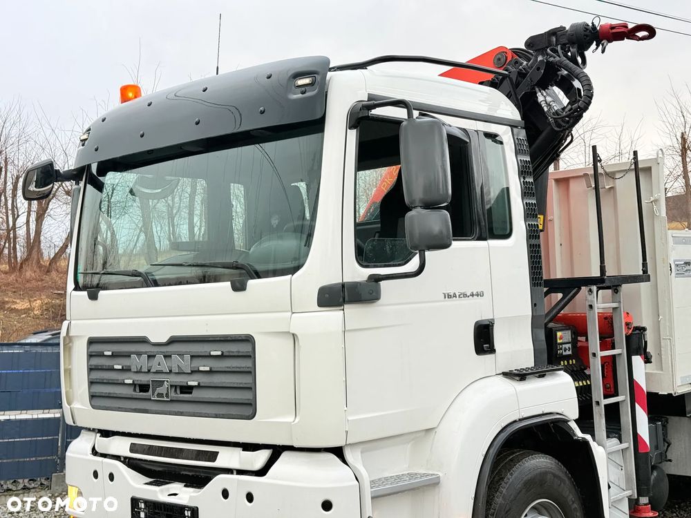 MAN * TGA 26-440 * 6x4 Hydrodrive * HDS Palfinger PK 20002 * Bardzo Dobry Stan - 5