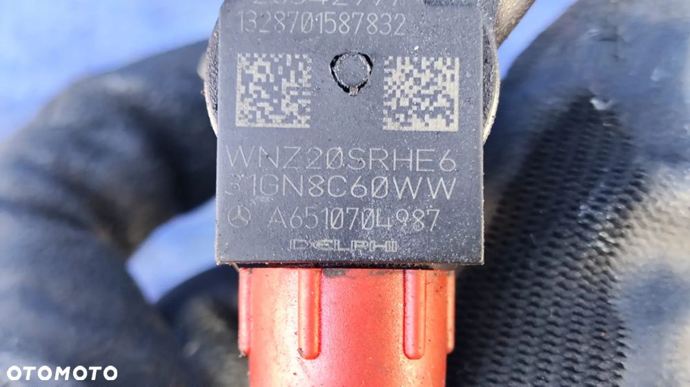 UKŁAD PALIWOWY DELPHI KOMPLETNY 170TYŚ KM WTRYSKI WTRYSKIWACZE A6510704987 LISTWA WTRYSKOWA A6510700495 POMPA WTRYSKOWA PALIWA A6510701801 PRZEWODY PALIWOWE MERCEDES W204 W207 W212 CLS W218 GLK X204 SLK R172 SPRINTER W906 LIFT 2.2 CDI OM651 - 3
