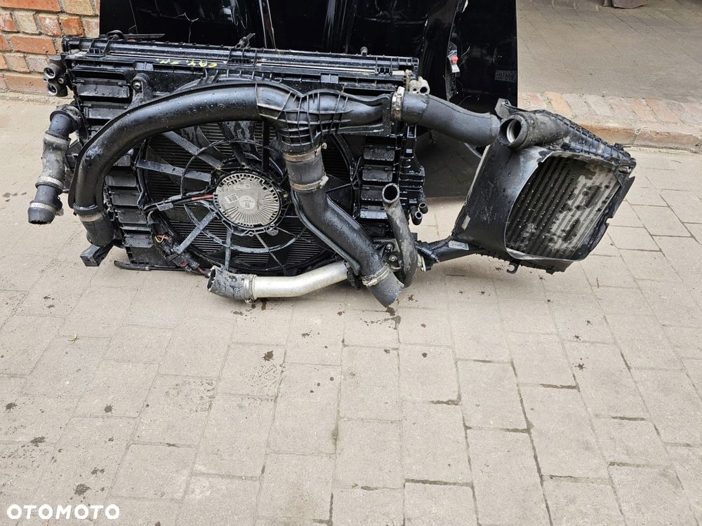 zderzak maska lampy pas przedni porsche cayenne 7p5 - 7