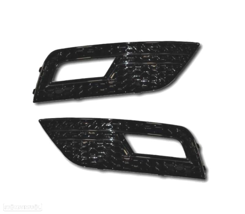 GRELHA AUDI A4 B8.5 12- LOOK RS4 PRETO - 2