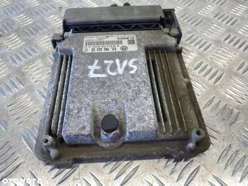 STEROWNIK KOMPUTER SILNIKA SKODA OCTAVIA MK2 03L906022RD 0281015875 - 4