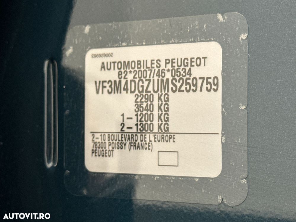 PEUGEOT 3008 2022 — imagine 11