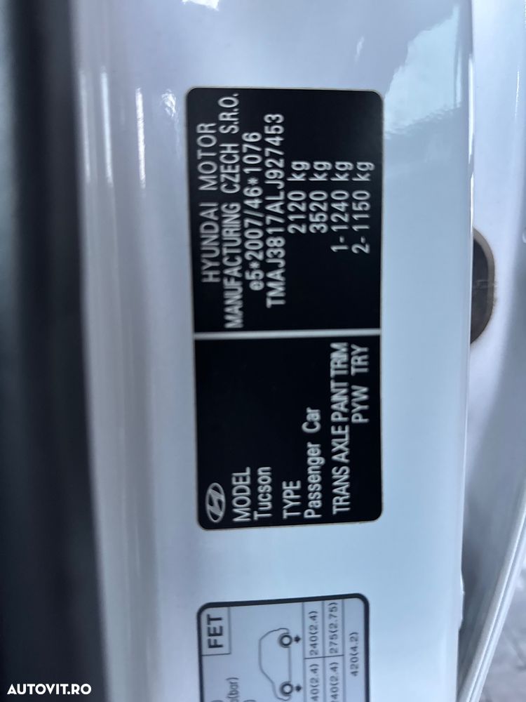 Hyundai Tucson blue 1.6 CRDi 2WD Select - 10