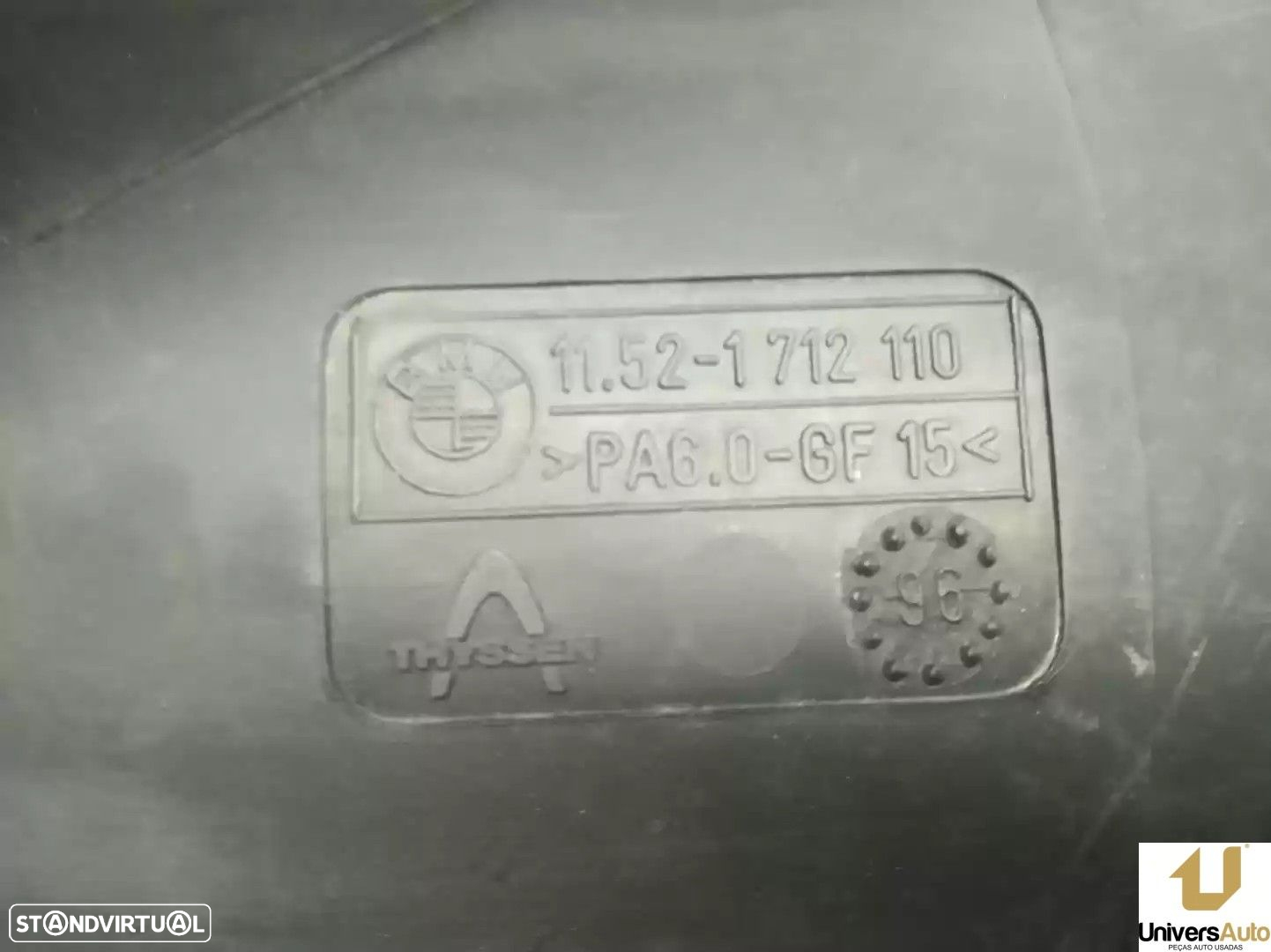VENTILADOR VISCOSO MOTOR BMW 5 1997 -11521745134 - 3