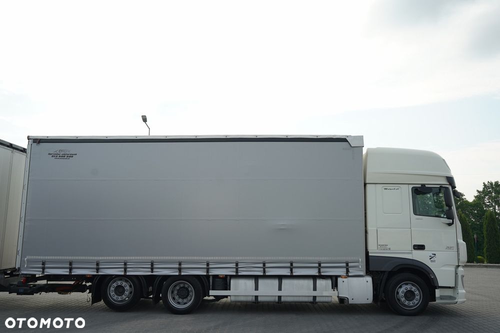 DAF XF 480 / ZESTAW TANDEM / SSC / PRZEJAZDOWY / 120 M3 / KLIMA POSTOJOWA/ OŚ PODNOSZONA / DACH PODNOSZNY / PRZYCZEPA - 19