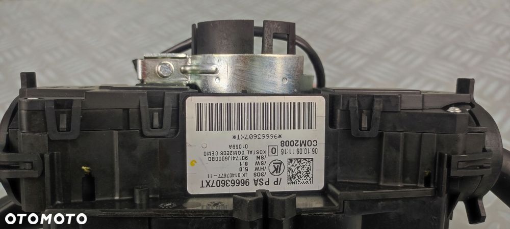 96663607XT przełącznik zespolony pająk taśma airbag PEUGEOT CITROEN EUROPA - 8