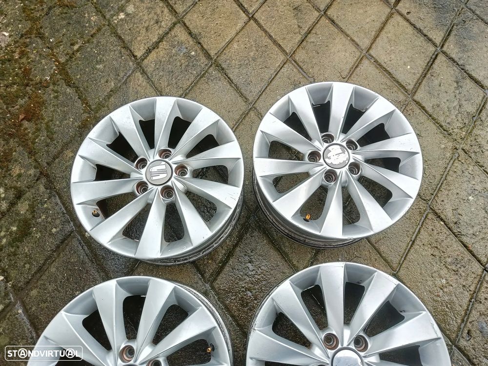 4 jantes 16  SEAT/ VW furação 5x112 - 3