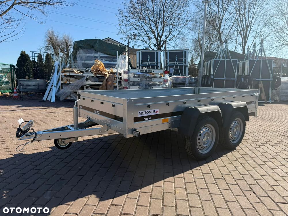 Martz Przyczepa Martz Basic 264/2 264x126x32cm 2 oś dwuosiowa Kraków MOTOMUS - 2