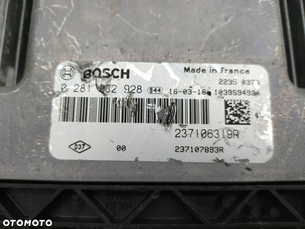 KOMPUTER RENAULT RENAULT MEGANE IV 4 TALISMAN 237106319R 237107893R - 4