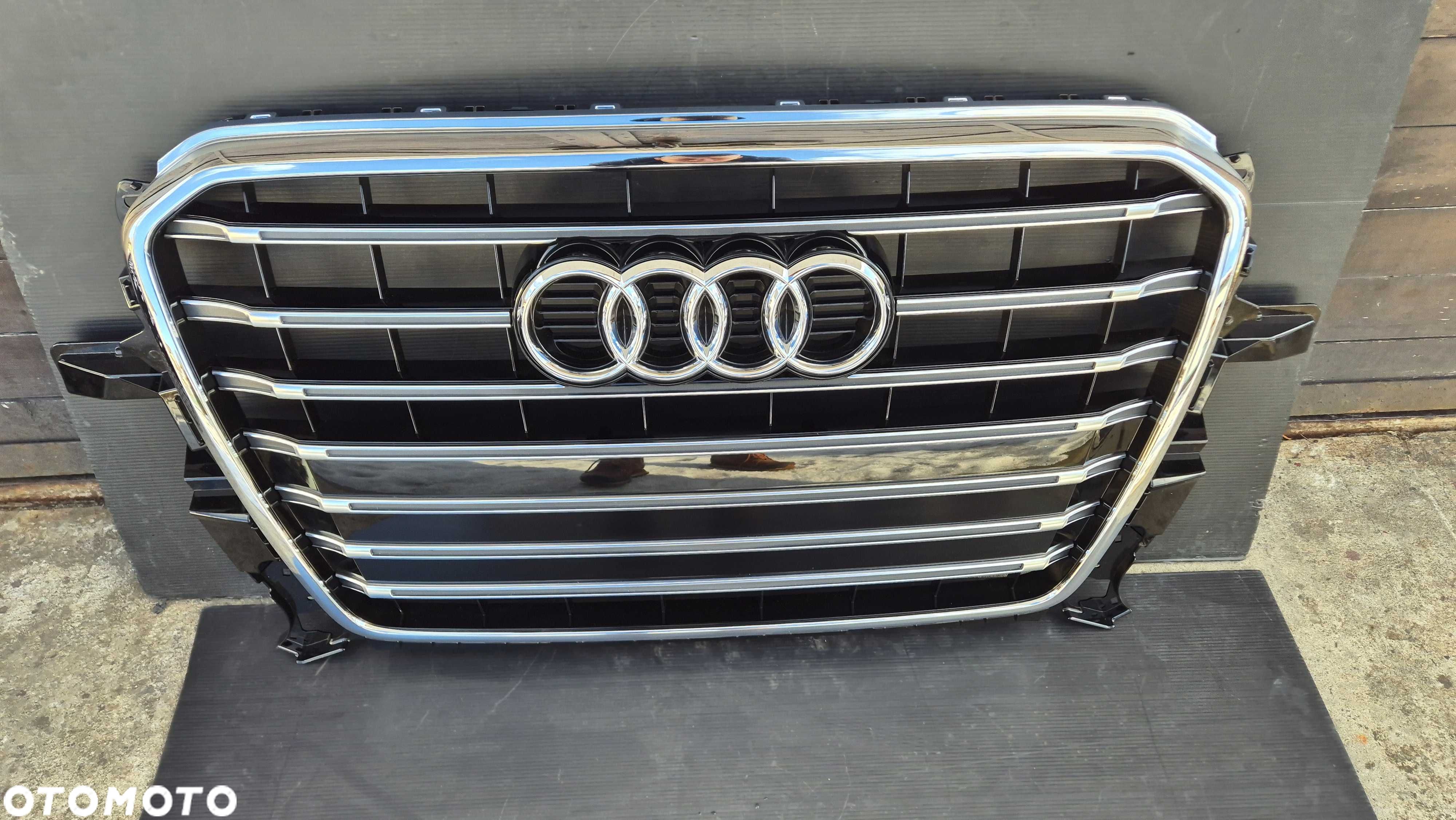 Atrapa chłodnicy GRILL Audi SQ5 Q5 S-LINE 8R LIFT 12-16 OE 8R0 NOWA - 1