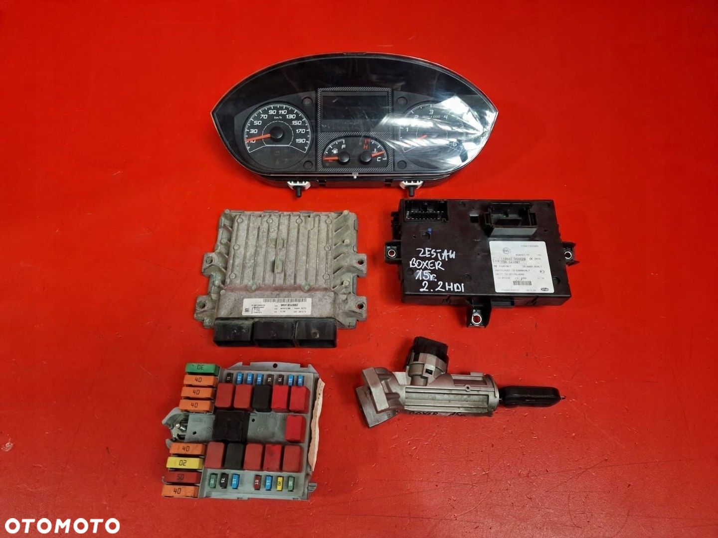 BOXER 3 III JUMPER DUCATO 2.2 HDI 4HJ ZESTAW KOMPUTER BCM LICZNIK STACYJKA - 1