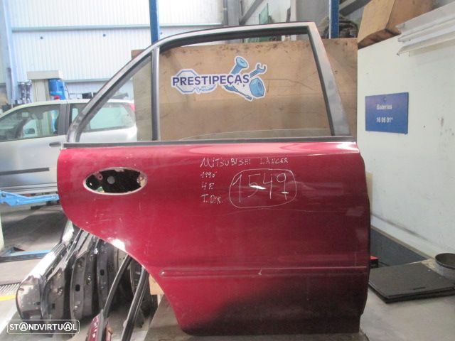 Porta POR1549 MITSUBISHI LANCER 1996 4P VERMELHO TD - 1