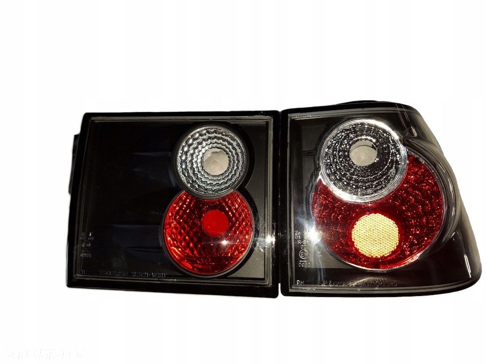 LAMPY TYLNE VW CORRADO 88-91 CLEAR BLACK - 1