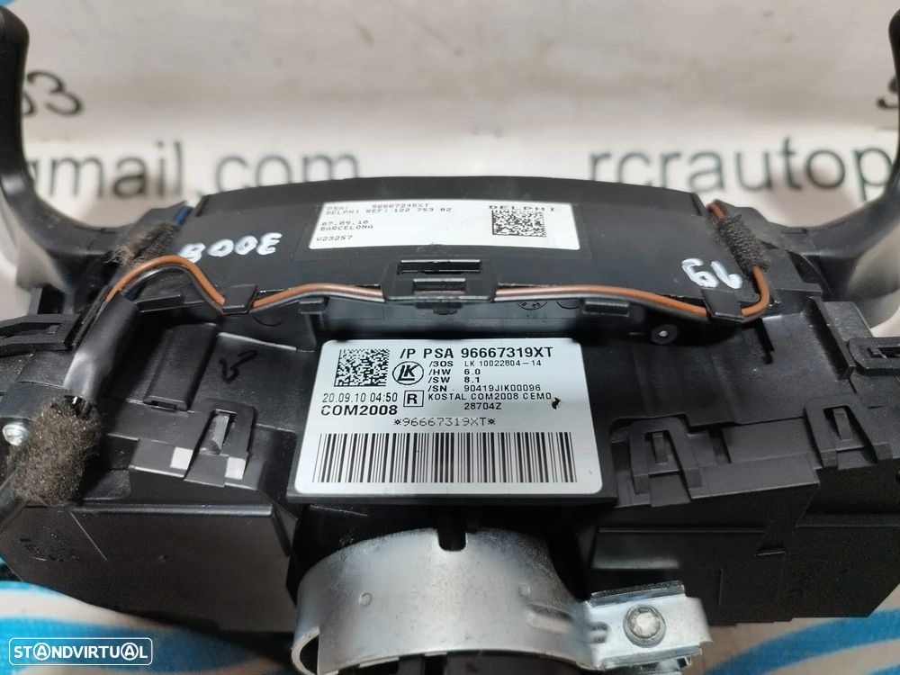 FITA AIRBAG MANETE MULTIFUNÇÕES PATILHAS SELETOR COMUTADOR PEUGEOT 3008 LK10022804 14 - 7