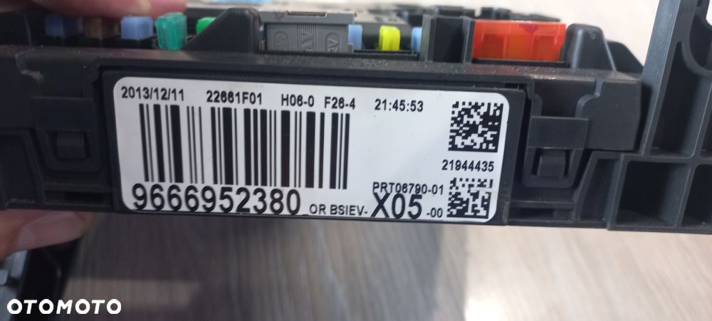 Citroen C3 Picasso 1.4 VTI 13r komputer bsi zestaw startowy kpl - 3