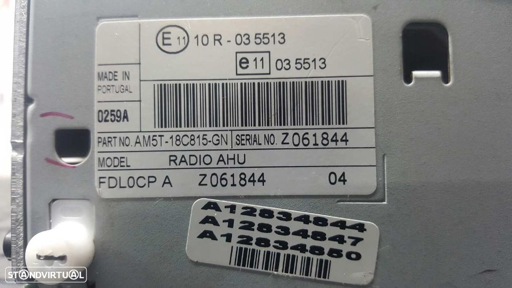 SISTEMA NAVEGAÇÃO GPS FORD C-MAX TREND - 5