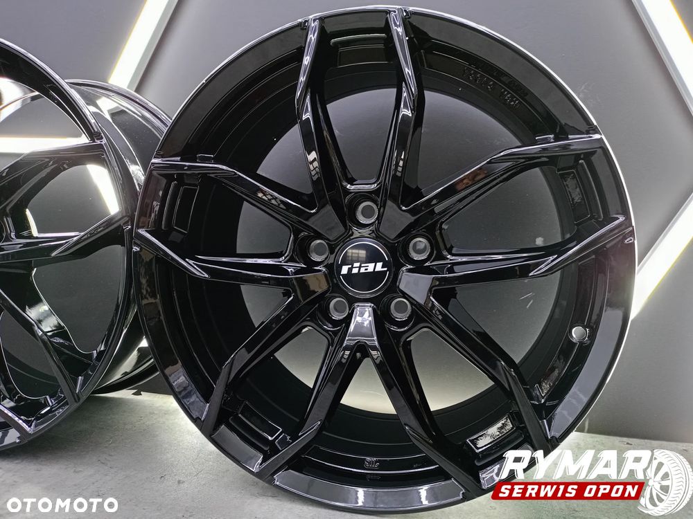 ŚLĄSK 8X18" 5X108 ET45 NOWE RIAL PEUGEOT CITROEN FORD VOLVO KOMPLET - 5