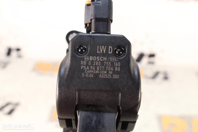 Pedal Acelerador Peugeot Rcz  9687770480 / 0280755160 / 0 280 755 160 - 6