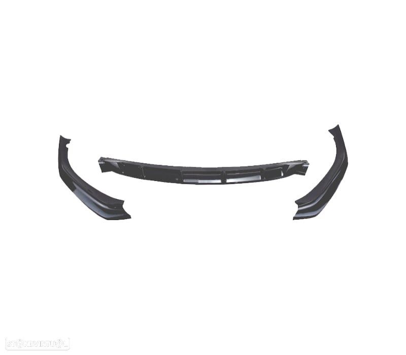 SPOILER DIANTEIRO BMW G30 SEDAN G31 TOURING 17-19 PRETO BRILHANTE - 2