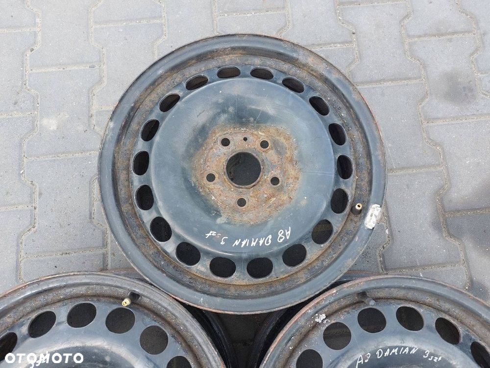 FELGI STALOWE 3 SZT 5x112 6,5Jx16 FI57,1 AUDI VOLKSWAGEN SKODA SEAT - 3