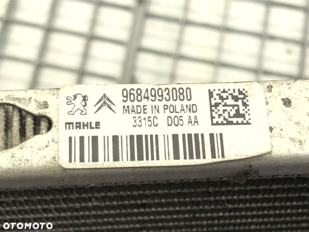 CHŁODNICA KLIMATYZACJI - 104.00 PLN - PEUGEOT 508 SW I (8E_) 2010 - 2018 1.6 HDi 85 kW [116 KM] - 4