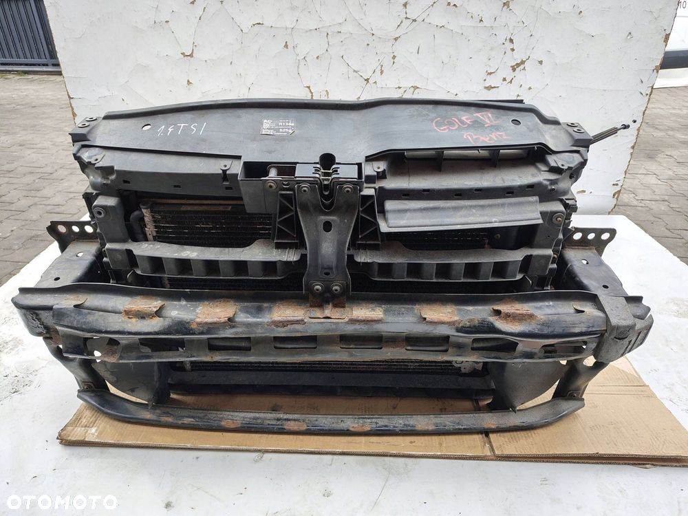 WZMOCNIENIE CZOŁOWE WENTYLATORA Z KLIMĄ KOMPLET VW GOLF 6 VI 1.4 TSI - 1