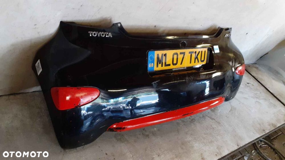 ^ ZDERZAK TYŁ TYLNY TOYOTA AYGO CZARNY 209 - 3