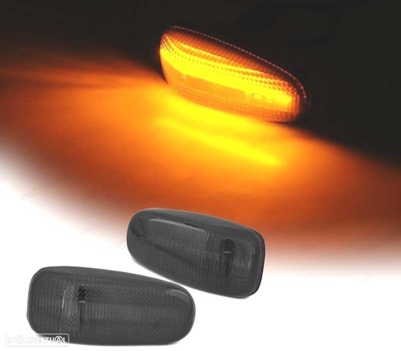 INDICADORES LATERALES MERCEDES W124 W210 W202 SLK CLK W208 LED FUMADO - 1