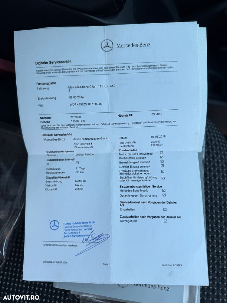 Mercedes-Benz Citan BlueEFFICIENCY lang - 31