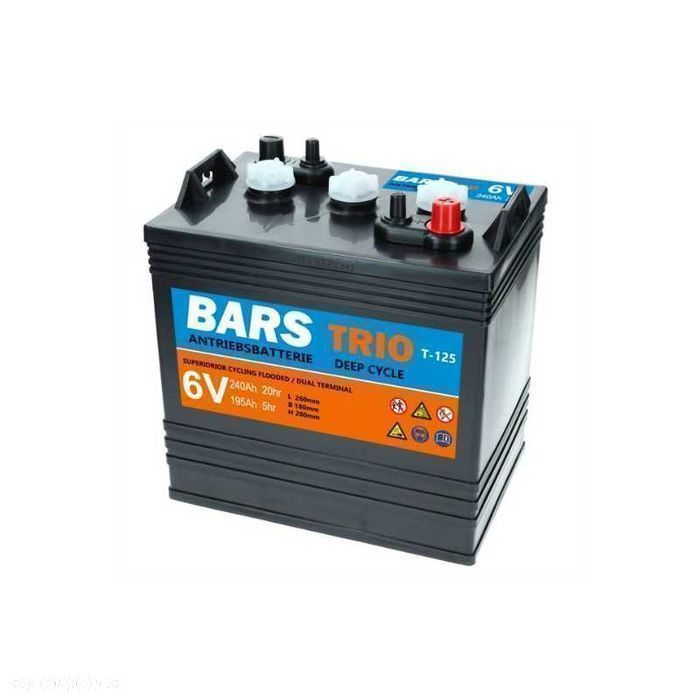 Akumulator trakcyjny BARS T-125 typ Trojan melex jlg genie dost Gratis - 1