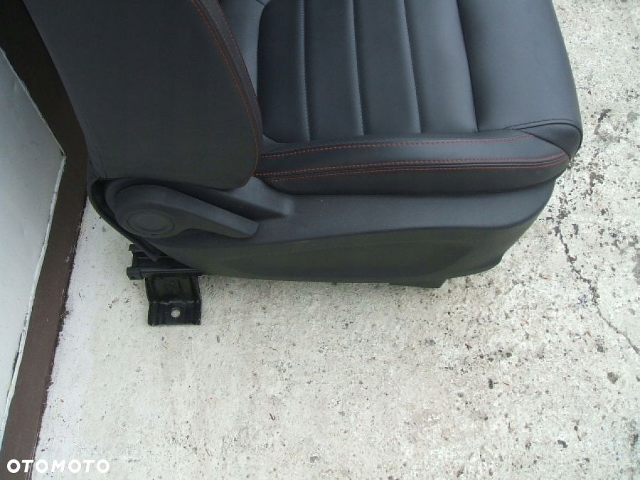 MG ZS FOTELE FOTEL lewy prawy przód przedni skóra - 8
