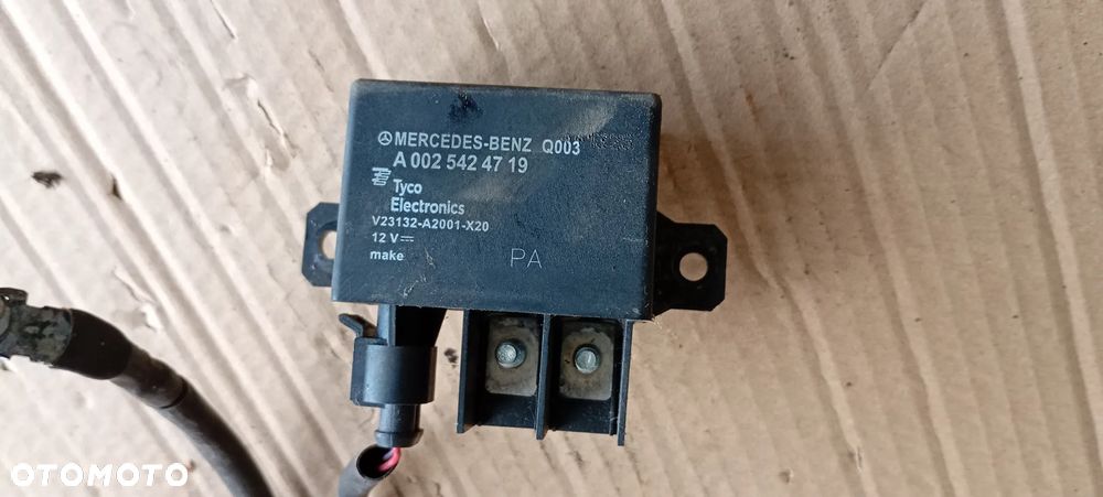 Sterownik moduł przekaźnik akumulatora Mercedes E Klasa W211 A2115402745 - 2
