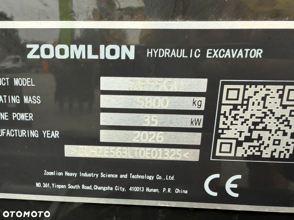Zoomlion ZE 55 GU | 2026 | NOWY | SILNIK KUBOTA - 33
