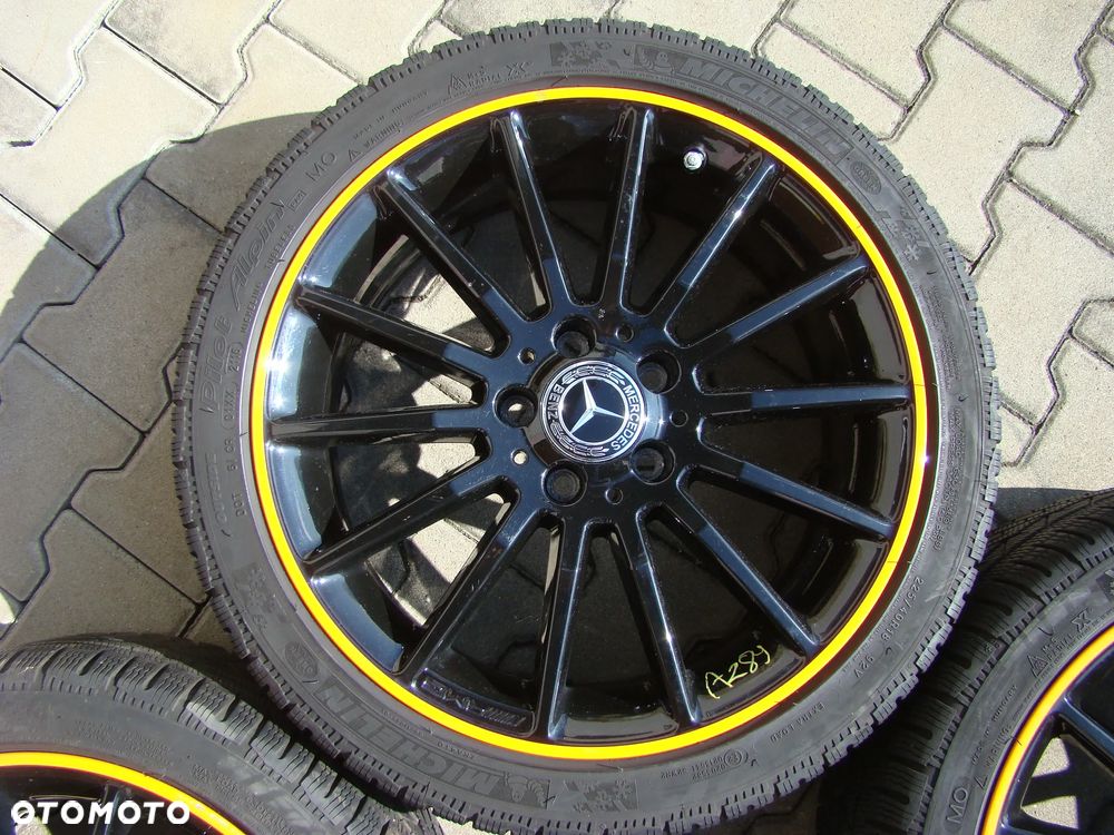 a289 5x112 Mercedes A-Klasa AMG W176 CLA C117 W245 W246 7.5jx18 opony zima 225/40 - 4