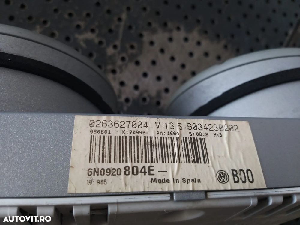 Ceasuri bord benzina vw polo 6n 0263627004 6n0920804e - 3
