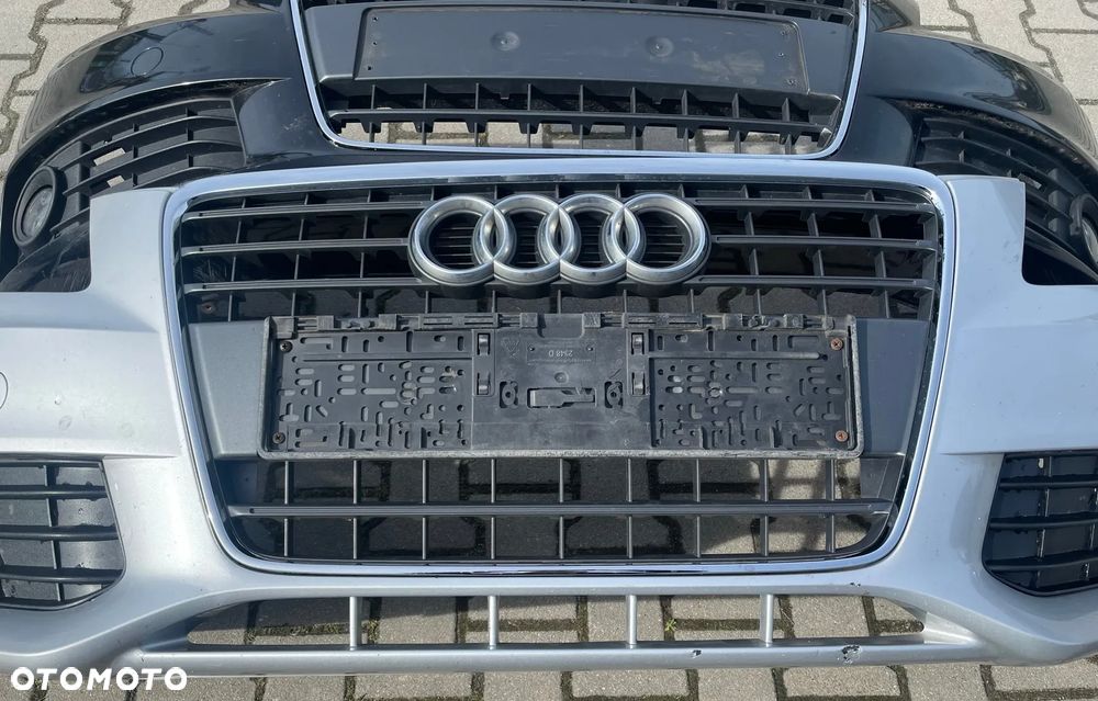 Audi A4 B8 8K zderzak przód przedni bez spryskiwaczy - 2