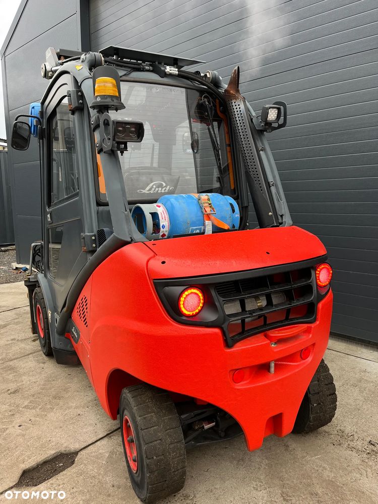 Linde H35 H30 widły wysuwane teleskopowe 135-235cm, pozycjoner 41-135cm, przesuw boczny kabina - 8