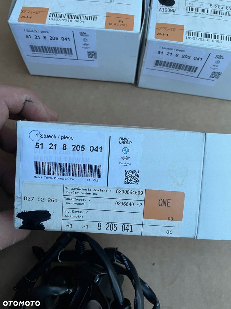 rygiel zaczep zamka drzwi przednich bmw e36 cabrio 8205041 nowy oryginał - 4
