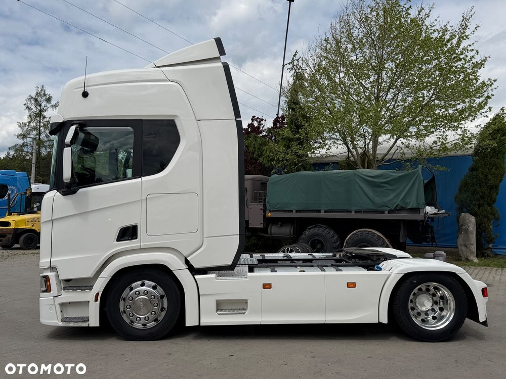 Scania Low deck mega r450 z Niemiec alcoa full led dwa duże zbiorniki navi klima postojowa nowe Tacho - 12