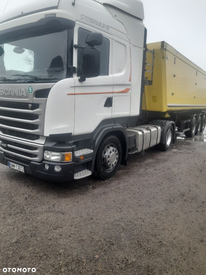 Scania R440 z 2013, naczepa Schmitz i naczepa Bodex - 1