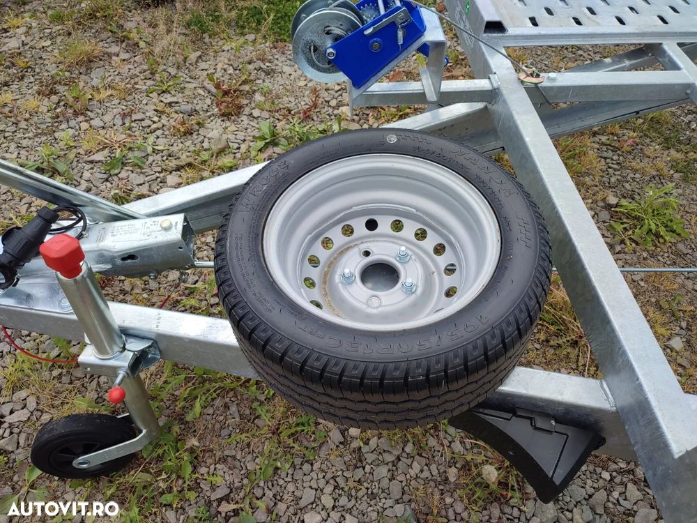 REPO Platforma - Trailer 2000-2700Kg aplecată spate 450x210cm - 5