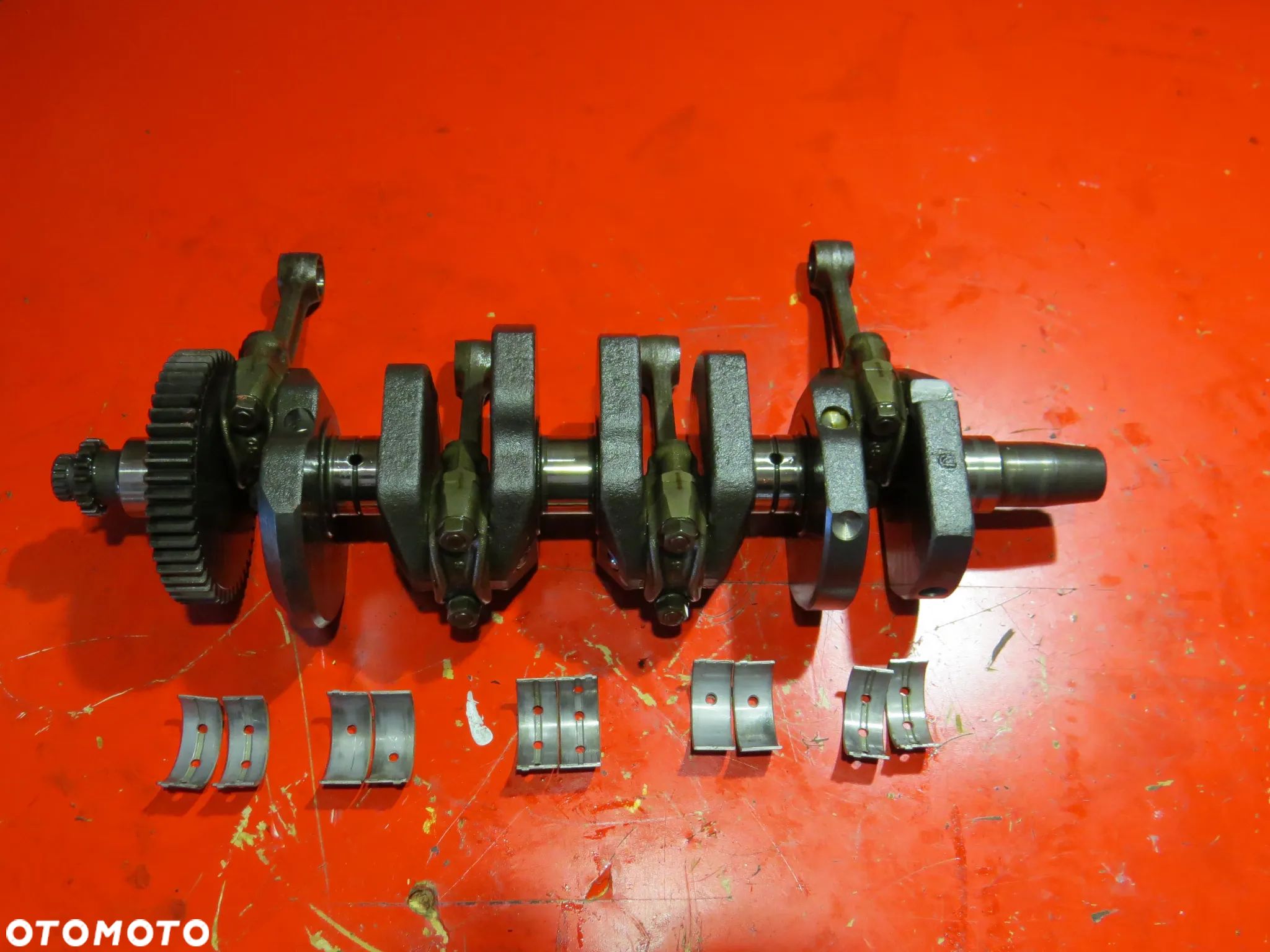 KAWASAKI Z750 Z 750 04-12 wał korbowy korbowód korbowody panewki - 1