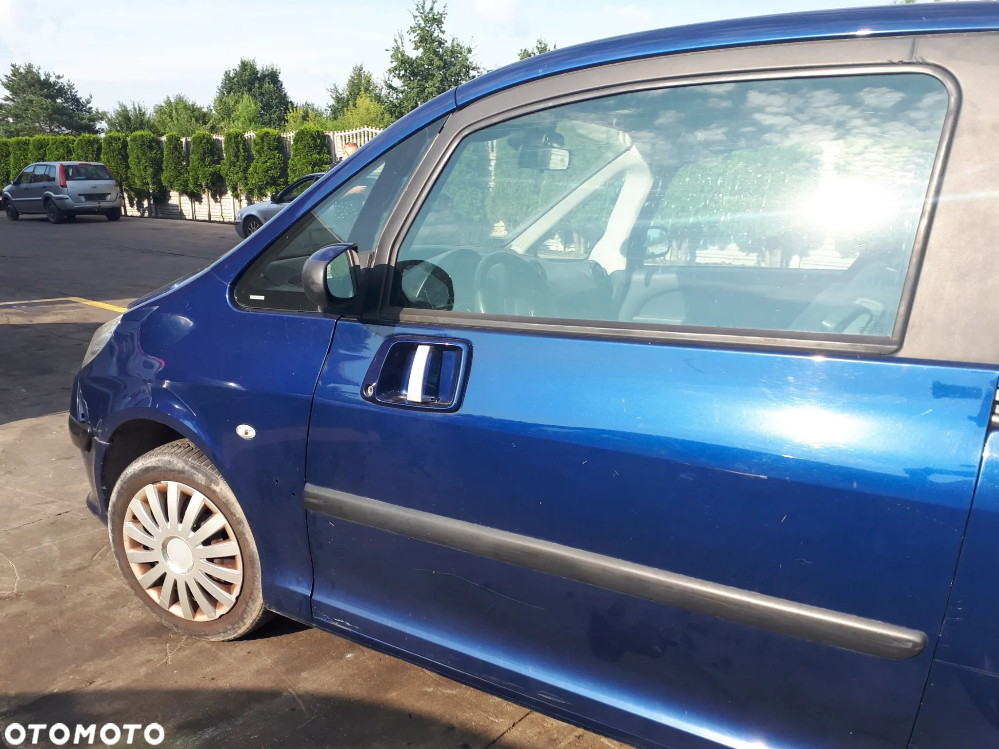 PEUGEOT 1007 1.6 16V 05-09 BŁOTNIK PRZÓD PRZEDNI PRAWY EGED - 13