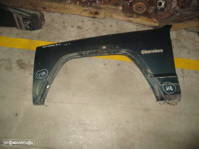 Guarda Lamas GL835 JEEP CHEROKEE 1994 Verde ESQ - 4