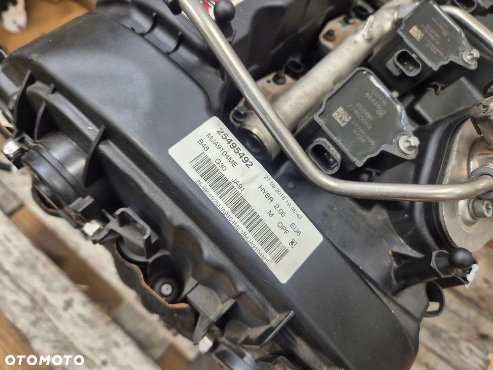 BMW G20 G30 SILNIK SŁUPEK B48B20A 2.0i 252KM 160 000km EURO 6 RWD SPRAWNY - 3