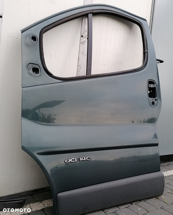 TRAFIC II VIVARO PRIMASTAR DRZWI PRZEDNIE LEWE POMORSKIE - 3