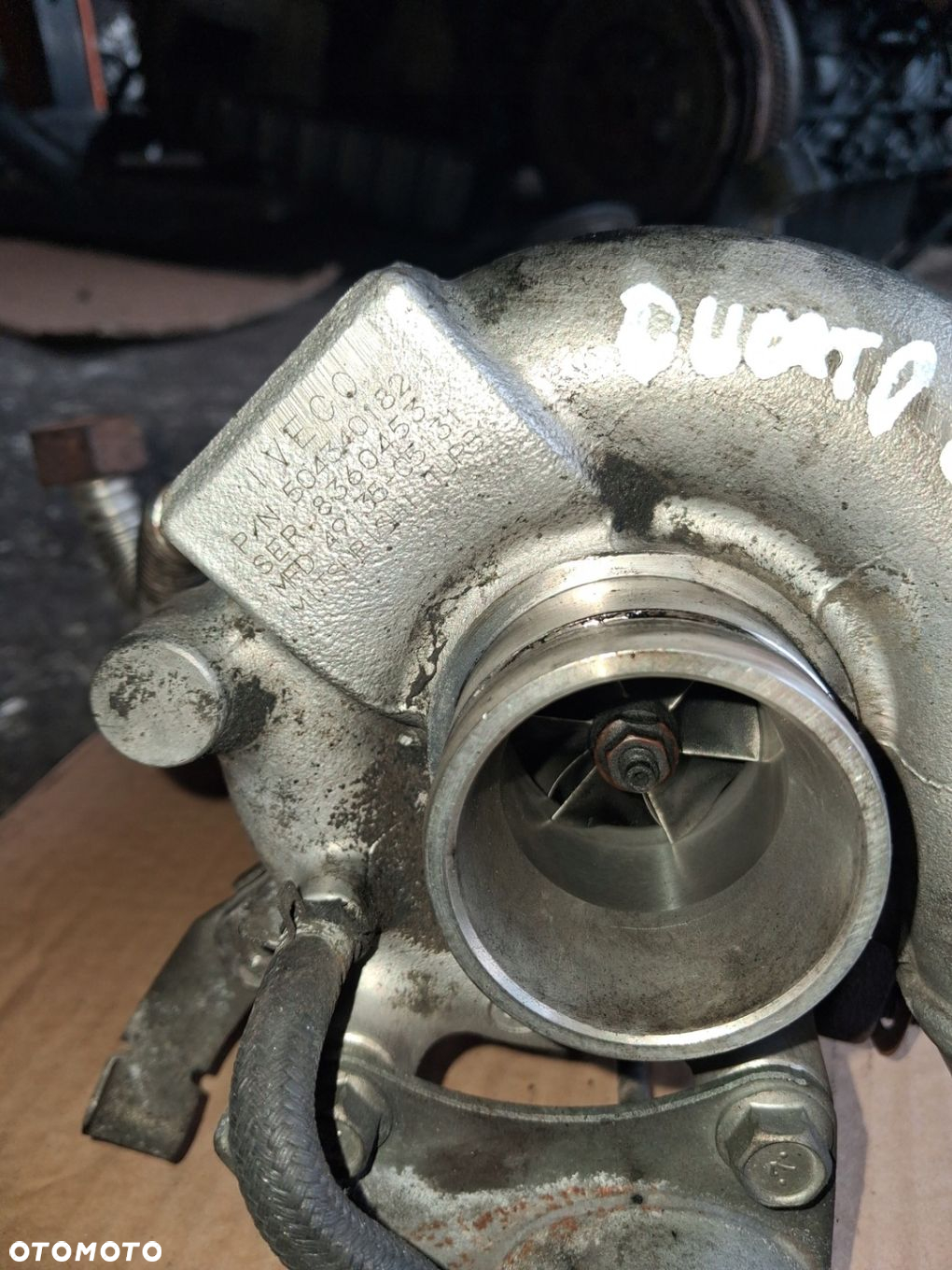 Turbina turbosprężarka Fiat Ducato III 3 Iveco Daily 2.3 JTD 504340182 - 4