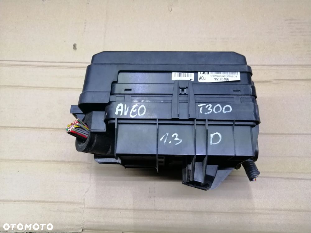 Chevrolet Aveo T300 1.3 Dizel zestaw startowy komputer Bosch 0281018383 immo licznik stacyjka i inne - 14